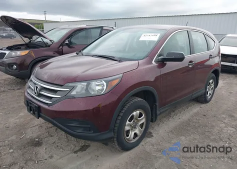 2013 Honda Cr-V Lx from USA, damaged, VIN 5J6RM4H30DL051207